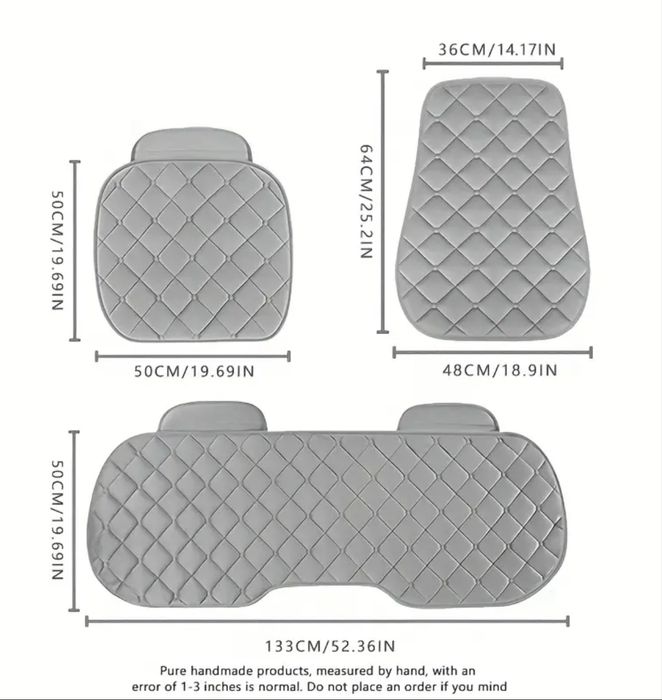 Накидки на сиденья комплект