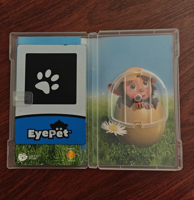 Caixa + Manual + Card PSP  EyePet