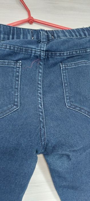 Spodnie rurki na gumie jeansowe dżinsowe dziny M janina
