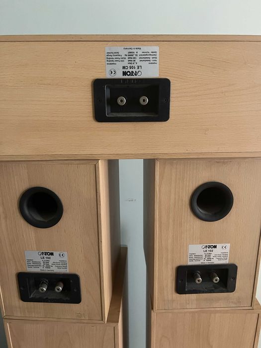 Zestaw kolumn Canton 5.1: 2× LE 107, 2× LE 102, 1× LE 105 CM, 1× AS 25 subwoofer