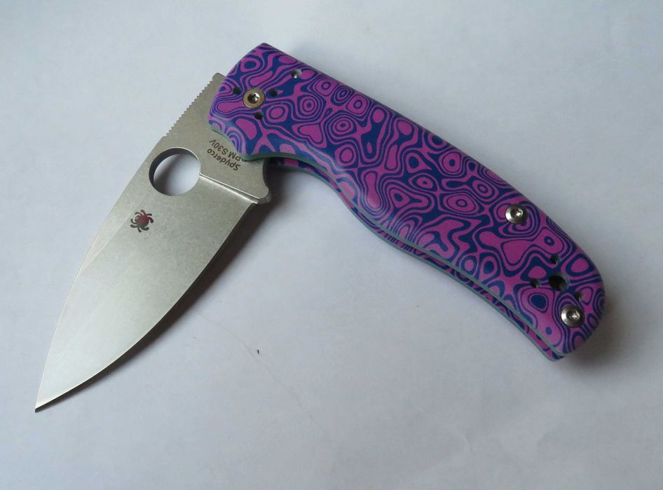 nóż składany spyderco shaman CUSTOM