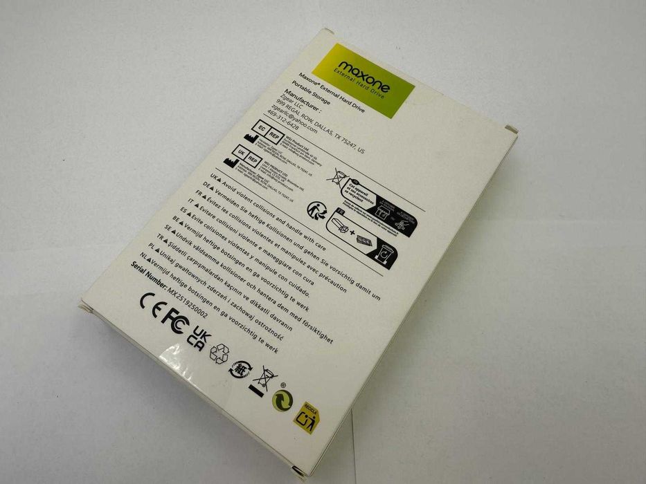 PRZENOŚNY DYSK usb MAXONE 2,5 250gb od Loombard Jarocin