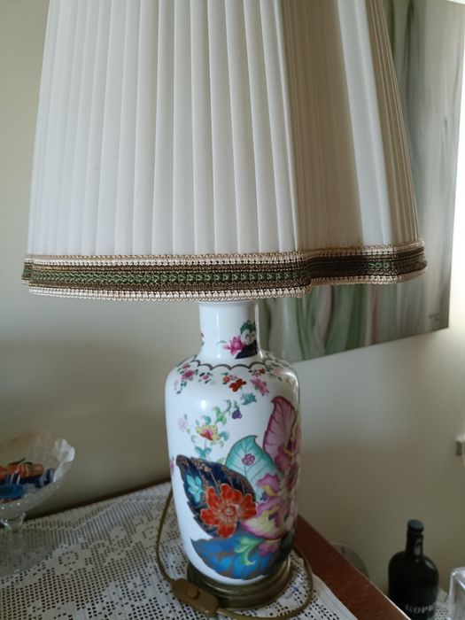 Candeeiro em cerâmica