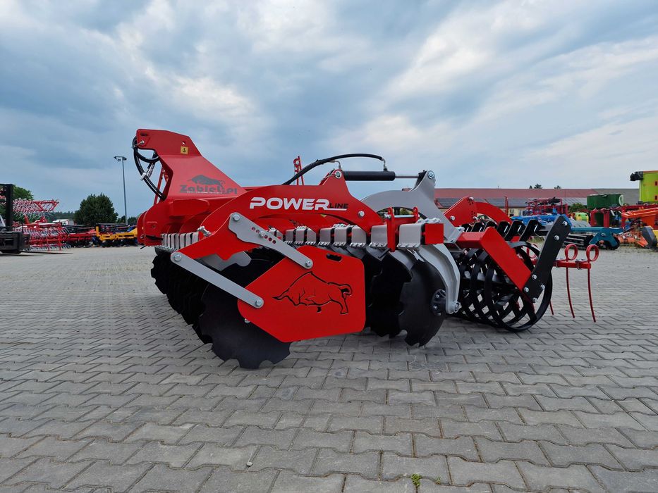 Brona talerzowa ZABIEL 3.5m na zabezp. gumowym, transport,2025