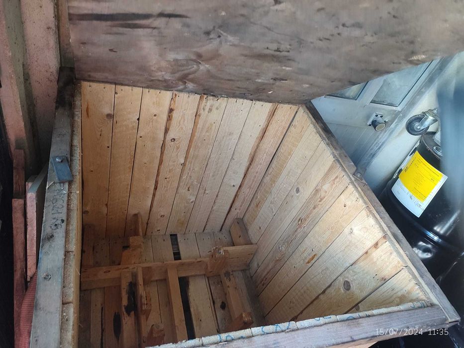 CAIXA DE MADEIRA PARA TRANSPORTE