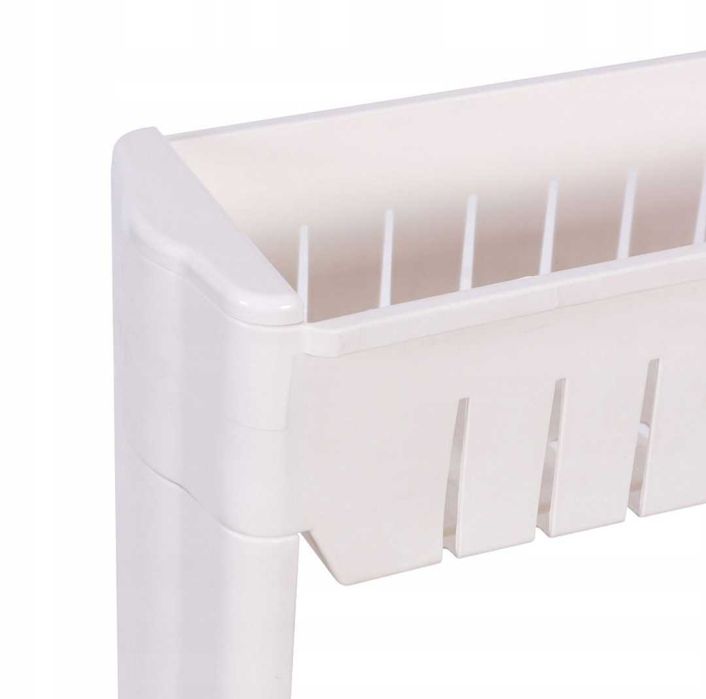 Nowy Mobilny Wózek na Kółkach do Łazienki Biały