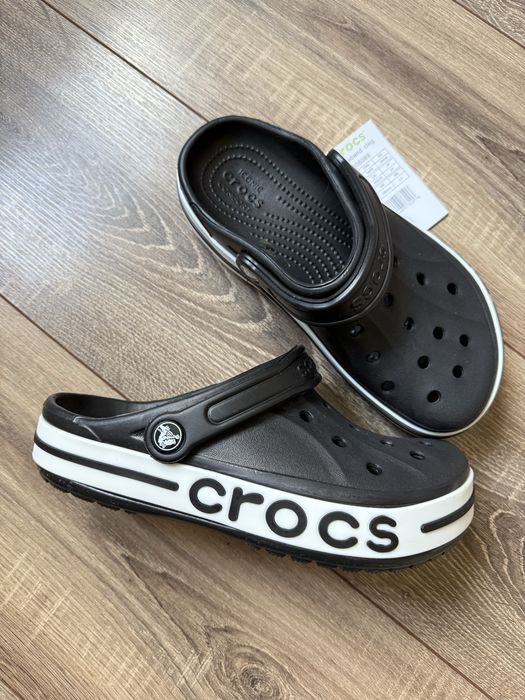 Крокси жіночі, crocs, чорні, білі, рожеві