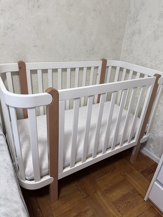 Детская кроватка veres, кроватка для новорожденных верес, кроватка с маятником
