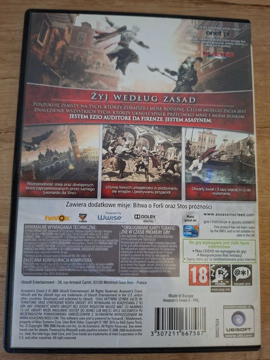 Gra PC : Assassin’s Creed 2 / polska wersja