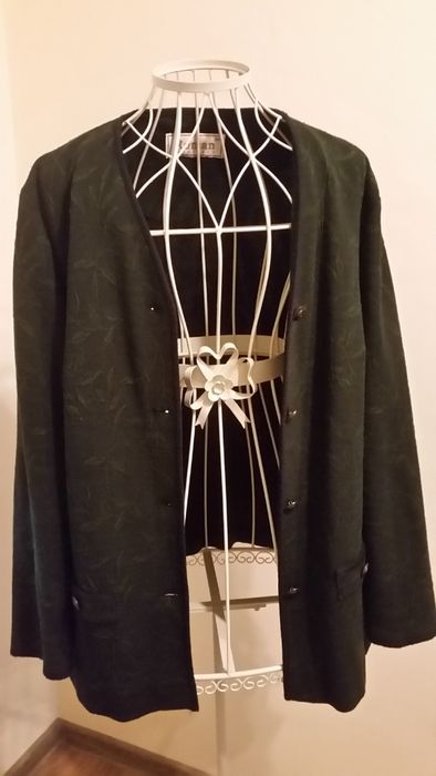 Żakiet narzutka Roman Original butelkowa zieleń Hit