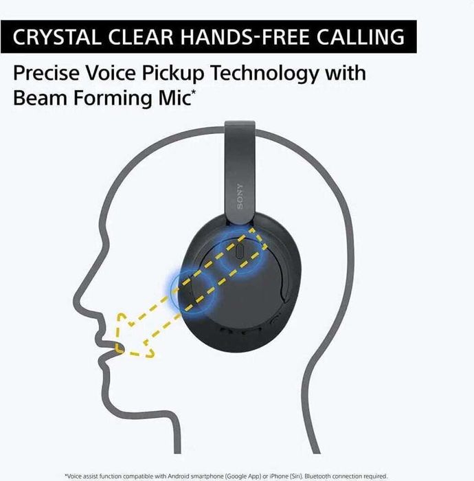 Навушники з мікрофоном Sony WH-CH720N Black (WHCH720NB.CE7)
