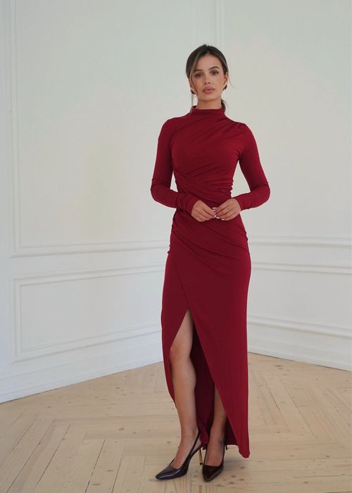 Бургунді міді сукня Talarico