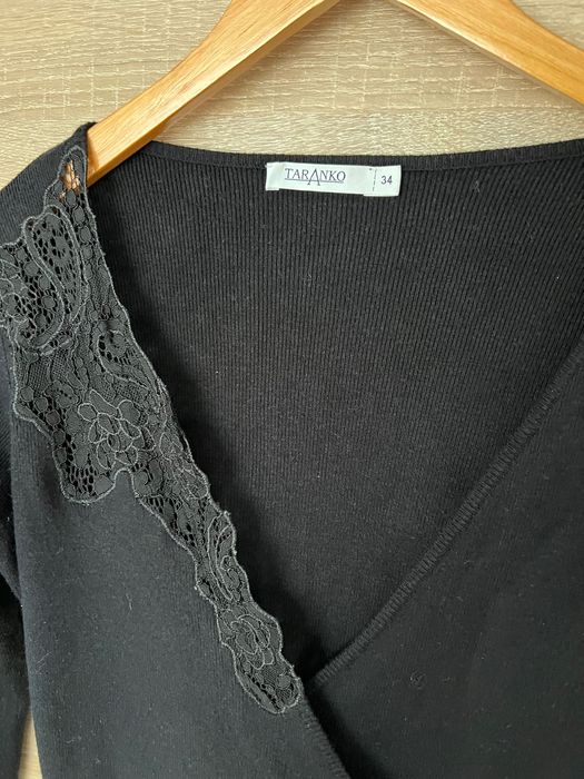 Czarny sweter Taranko r 34