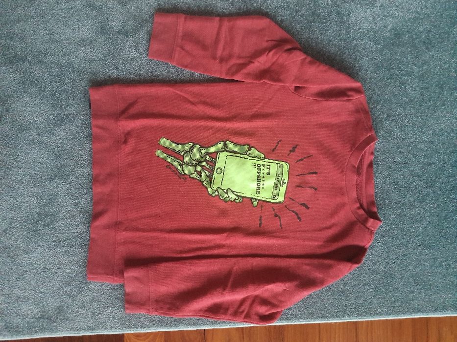 Hoodie gola redonda Quiksilver