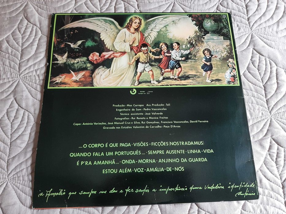 António Variações - Anjo da Guarda - Portugal - Vinil LP