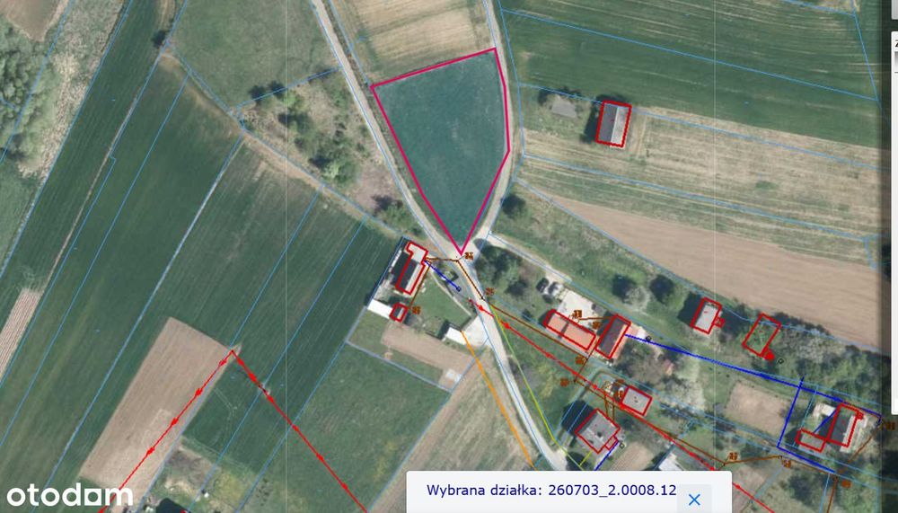 Działka Rolna Z Warunkami Zabudowy – Jędrzejowice, Gm. Bodzechów - Widok 2