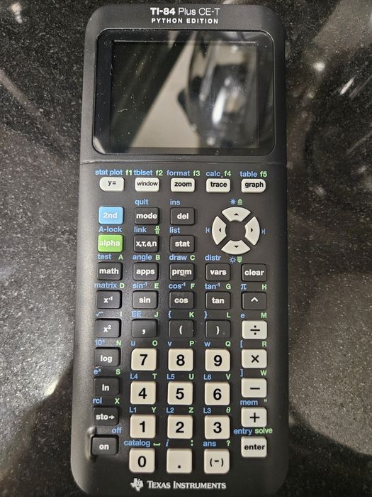 Calculadora TI-84 Plus CE-T  python esition