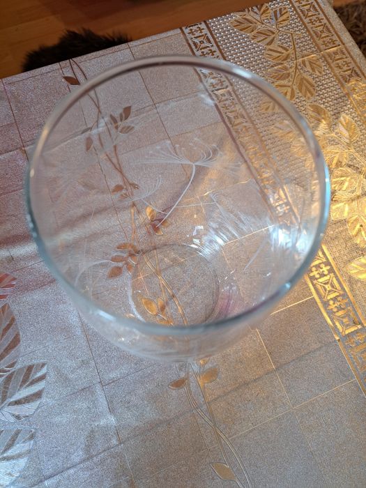 Wazon dmuchawce szklany