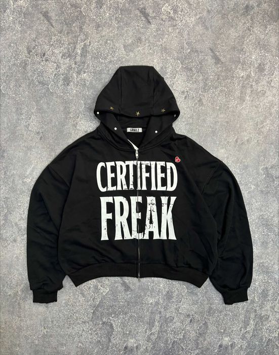Зіп худі Project g/r Grailz certified freak кофта чорна