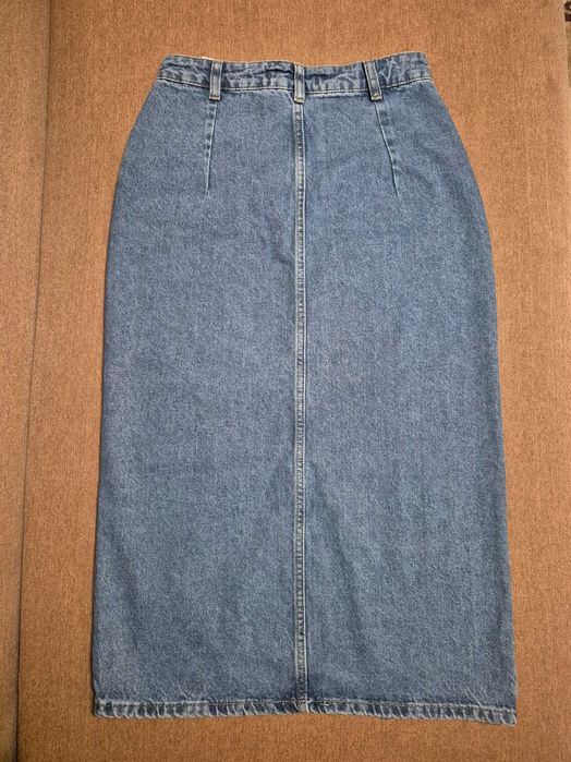 Джинсова спідниця синього кольору