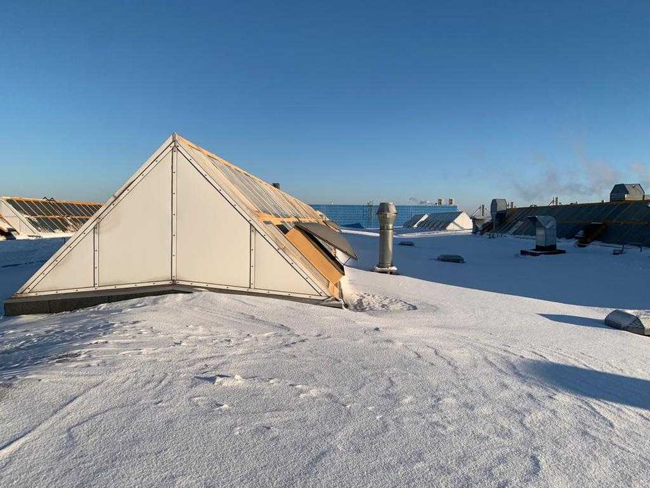 Odśnieżanie dachów