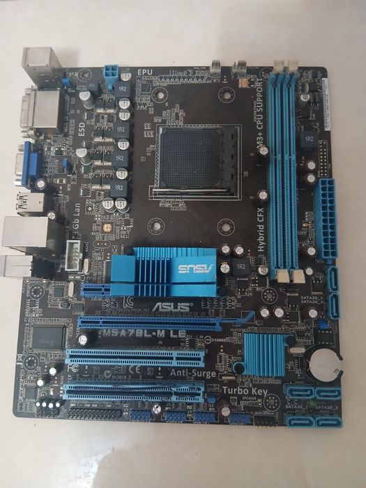 Материнская плата ASUS M5A78L-M LE (Socket AM3+) рабочая