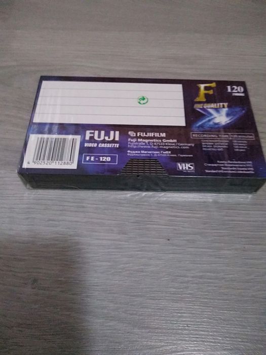 Cassete video VHS