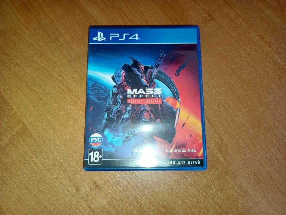 Mass Effect Legendary Edition игра на диске для PlayStation 4 FAT/Slim/Pro