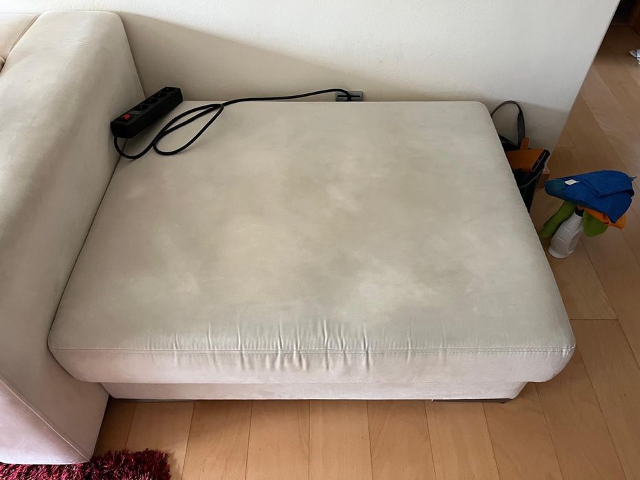 Vendo sofá com puff