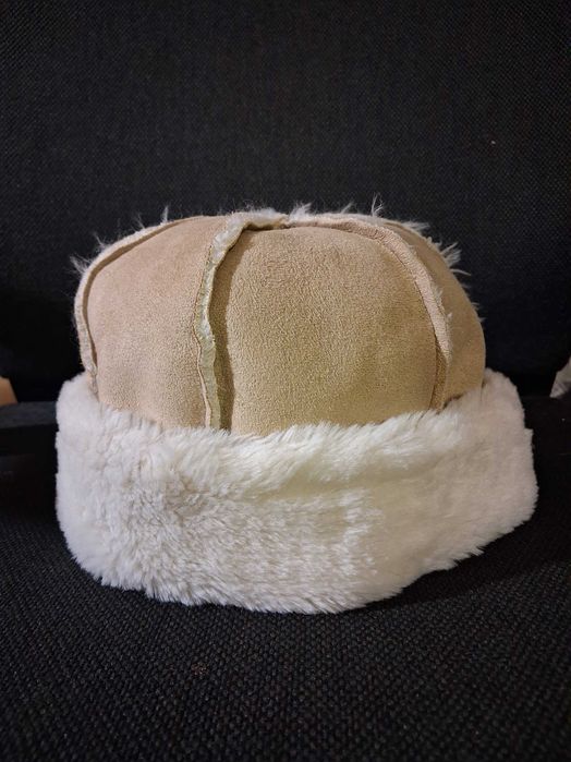 Jak nowa futrzana czapka  obwód 53