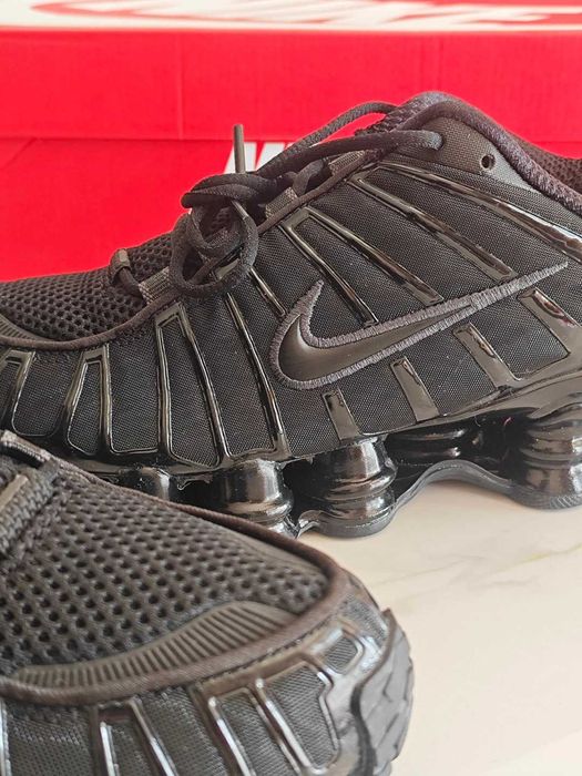 Nike Shox TL Black Metallic Silver Rozmiar 40