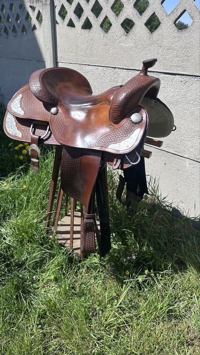 Siodło western A. Frinta Saddlery | Reining / All Around | Skóra Premium