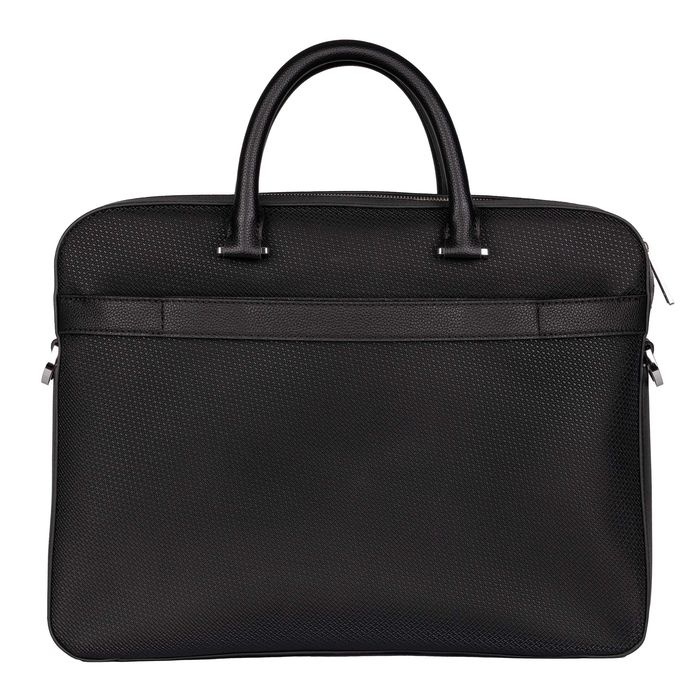 HUGO BOSS skórzana torba na laptop doc case