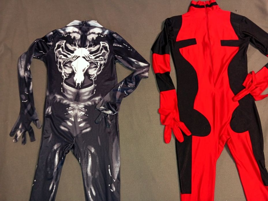 Веном и Дэдпул, лот из двух костюмов, Спандекс/Эластан