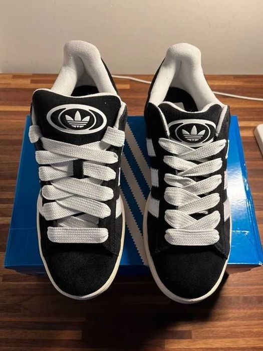 Adidas-Campus 39|nowe oryginalne-Czarny