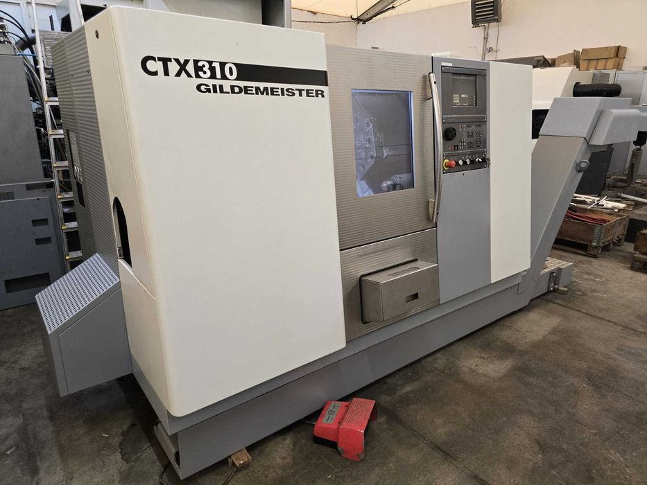 Tokarka CNC DMG Gildemeister CTX310 V3 _ Oś C _ Napędzane Narzędzia