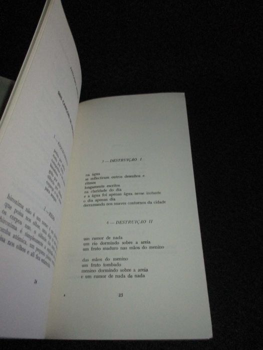 Livro Hiroxima Antologia de Poemas 1967