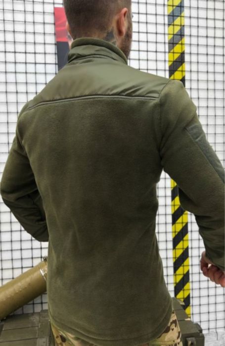 Фліска (олива), флісова кофта тактична/ флисовая, флиска