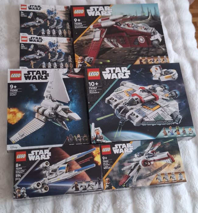 Lego star wars nowe75354, 75357, 75302, 75399, 75402, 75280
75399
75