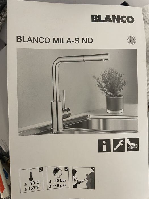 Bateria chromowana Blanco Mila