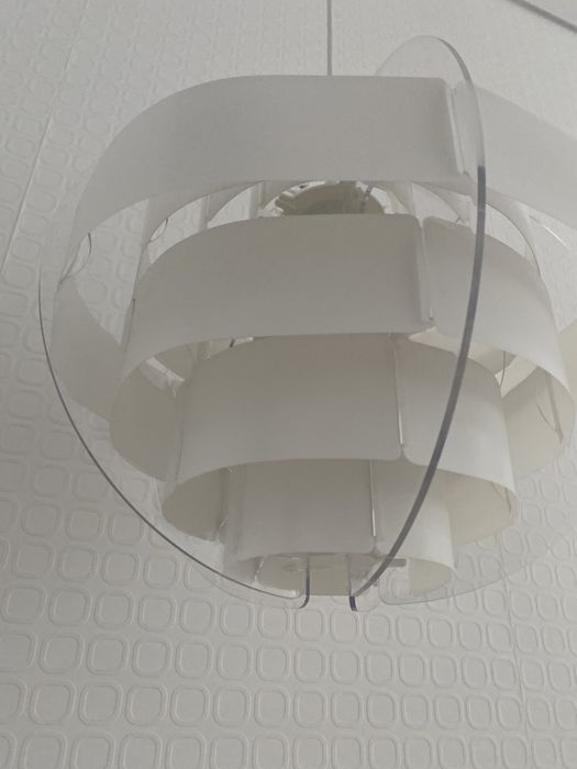 Candeeiro suspenso branco ikea