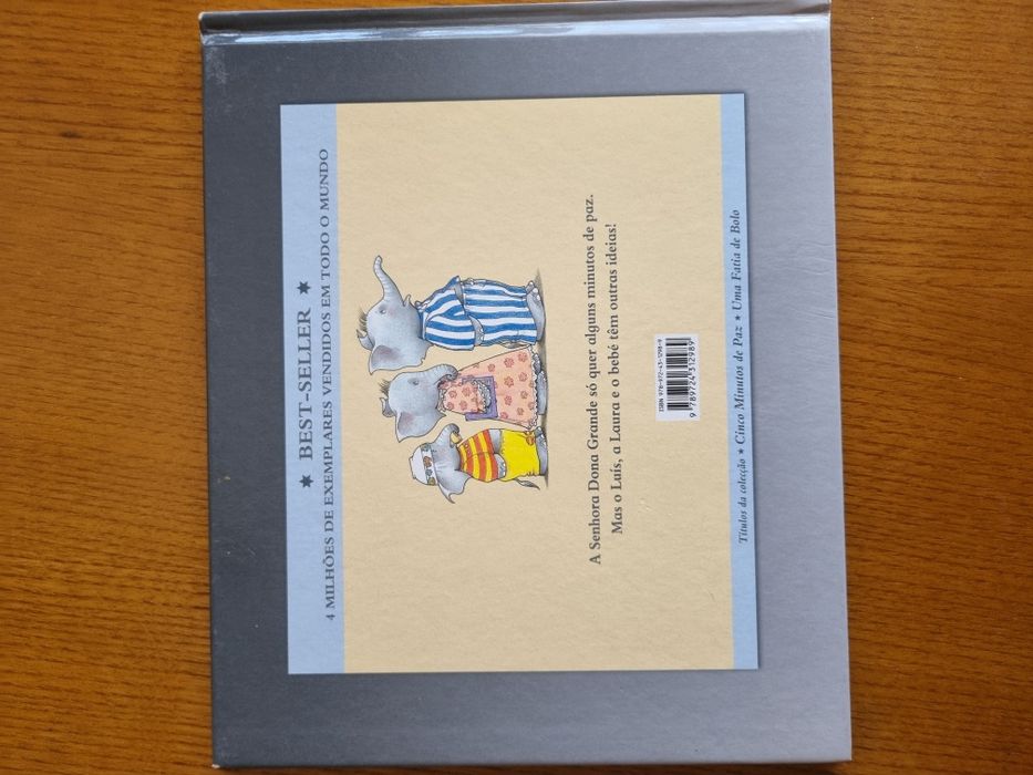 Livro "Cinco minutos de paz"