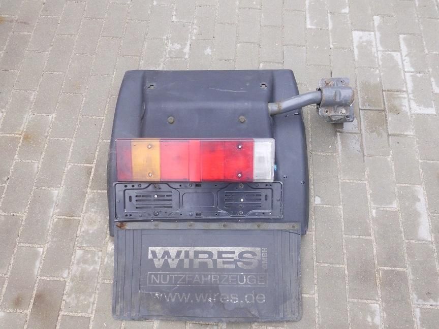 błotnik rura mocowanie lampa daf 95 105 xf 85 cf