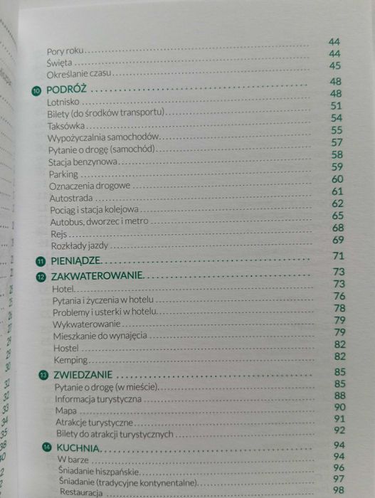 Hiszpański rozmówki na każdy wyjazd