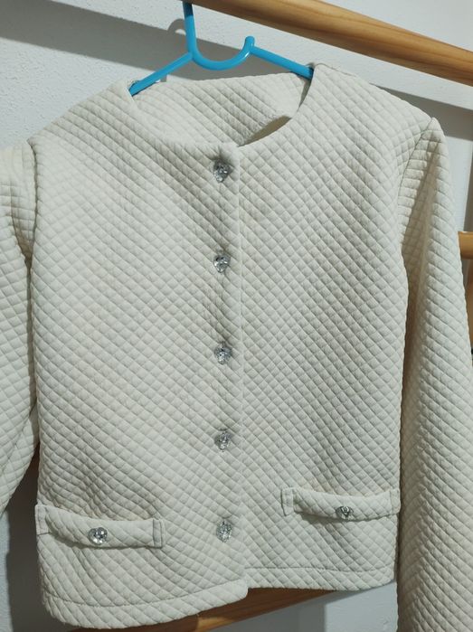 Żakiet sweter blezer dla dziewczynki rozm 146