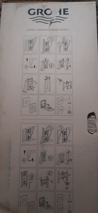 Інсталяція " Grohe "+ кнопка+унітаз