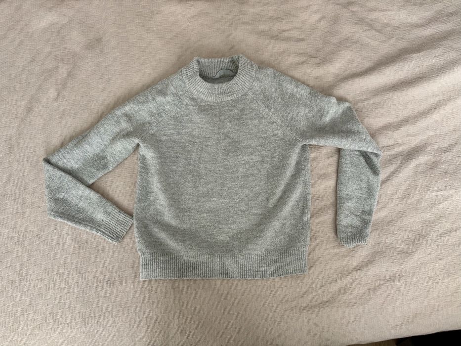 Szary sweter Reserved, S, jak nowy