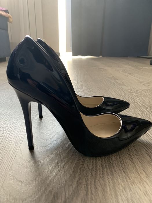 Кожаные туфли 37 размер