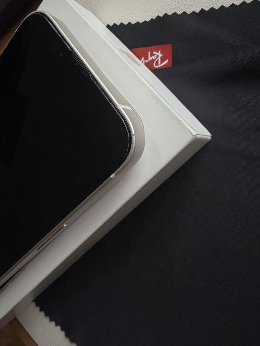 iPhone 14 128GB Starlight / коробка + кабель / фізична сім/ АКБ 75%