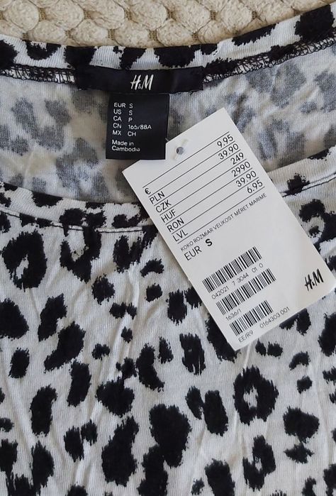 Bluzka "nietoperz" H&M z koronkowymi rękawami